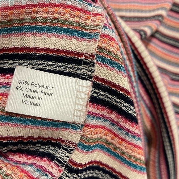 Lane Bryant Multicolored Short Sleeve Tee Size 18/20 - Picture 4 of 5